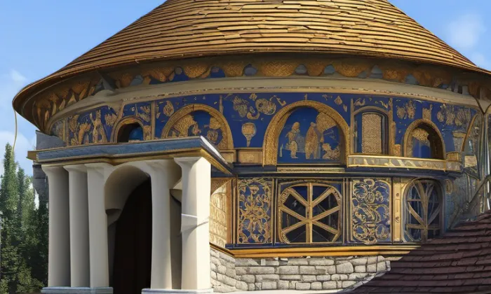 rotunda sv. Oldřicha – iluminace