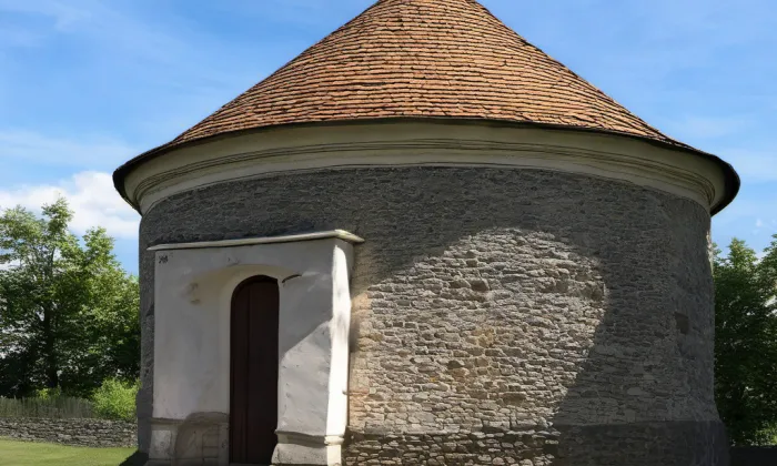 rotunda sv. Oldřicha – noc