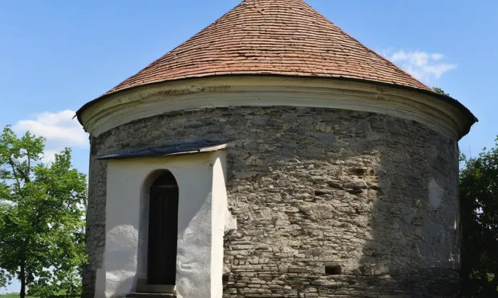 rotunda sv. Oldřicha – winter