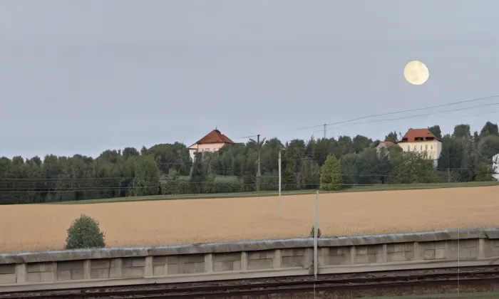 rozvodna Otrokovice – noc