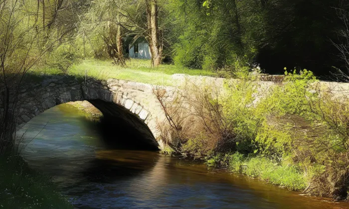 Soubor plavebních kanálů na Šumavě – spring