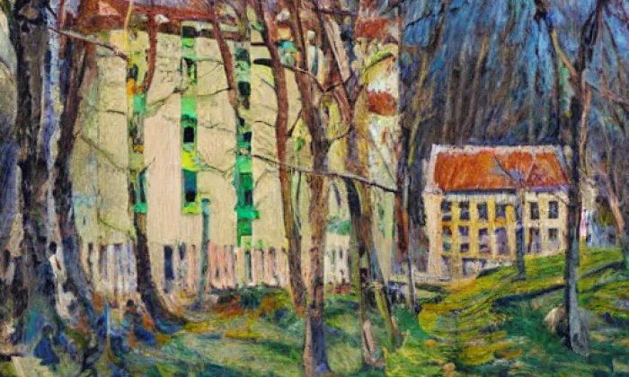 Starý a Nový zámek Kolešovice – spring