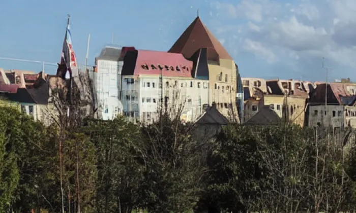 Starý zámek Jevišovice – akvarel