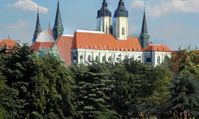 Starý zámek Jevišovice – noc