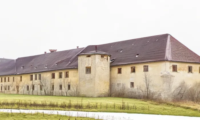 statek Ostrov – winter