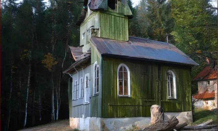 Ticháčkova kaple – autumn