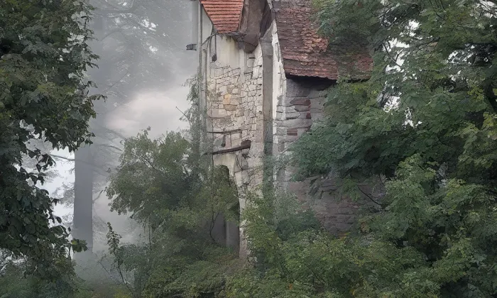 Větrný mlýn Vysoký – autumn