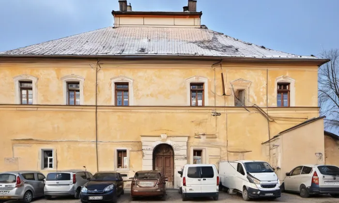 Zámeček Rudolfov – noc