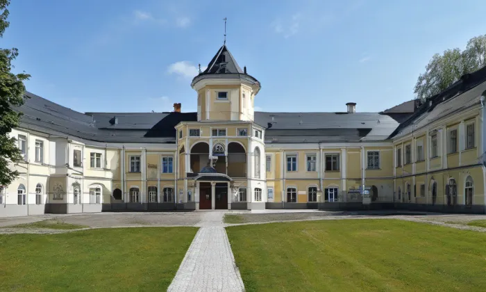 Zámek Šilheřovice – akvarel