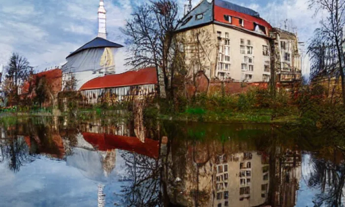 Zámek Bor – autumn