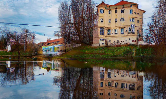 Zámek Bor – winter