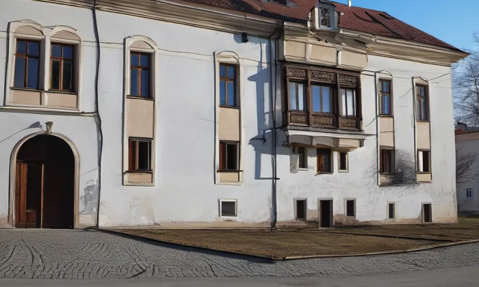 zámek Drnovice – noc