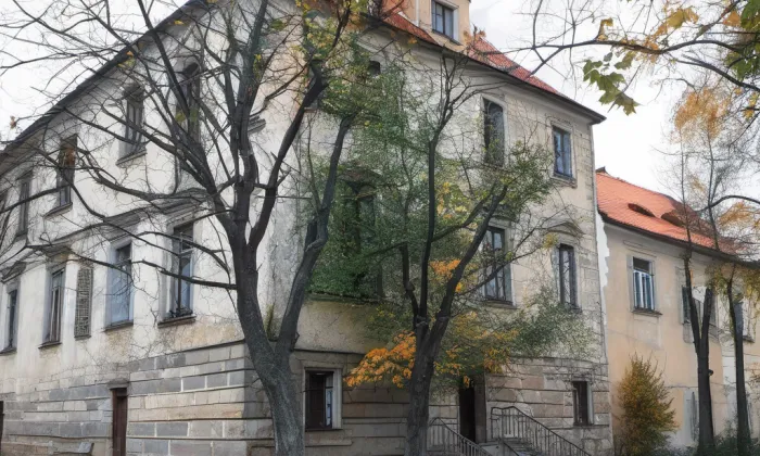 zámek Encovany – autumn