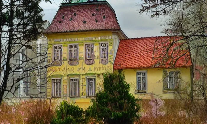 zámek Lesní Hluboké – spring