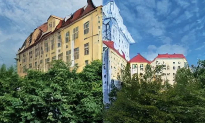 zámek Letovice – akvarel