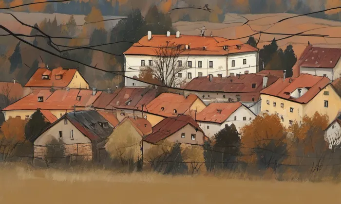 zámek Liteň – autumn
