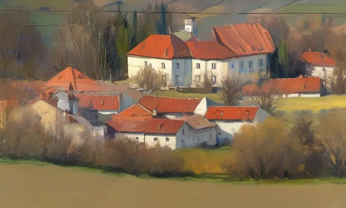 zámek Liteň – spring