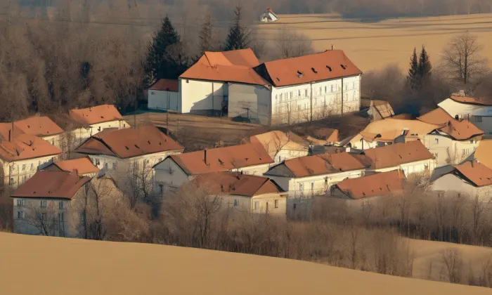 zámek Liteň – winter