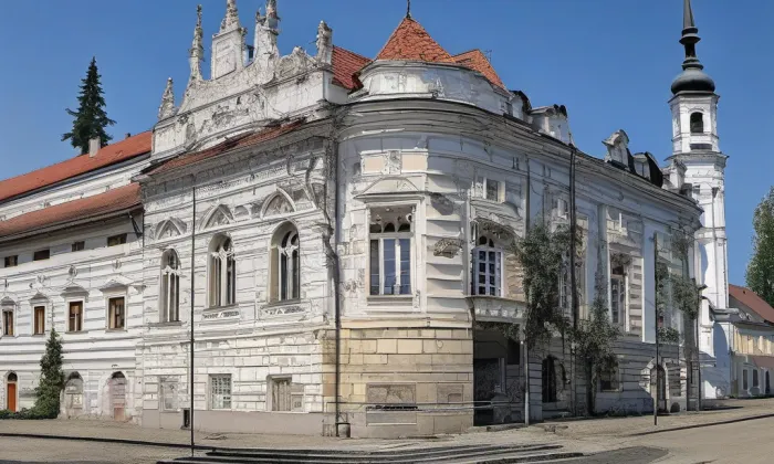 zámek Litomyšl – akvarel