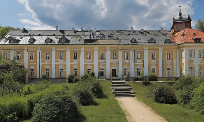 zámek Lysá nad Labem – noc