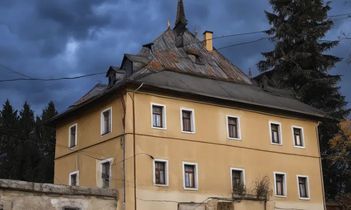 zámek Malá Skála – autumn