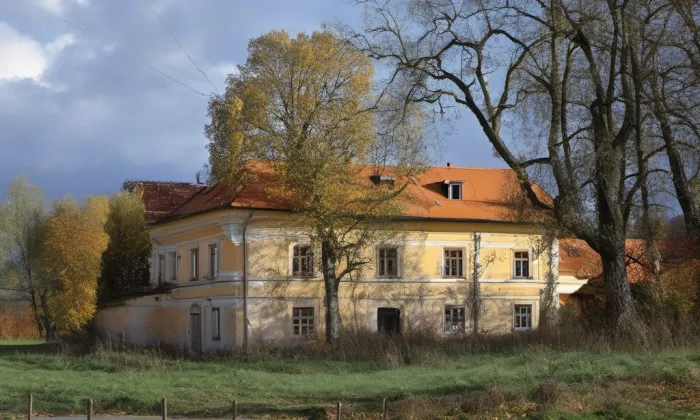 zámek Nalžovy – autumn