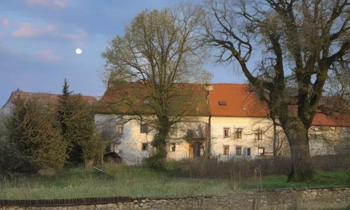 zámek Nalžovy – noc