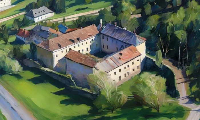 zámek Veselí nad Moravou – spring